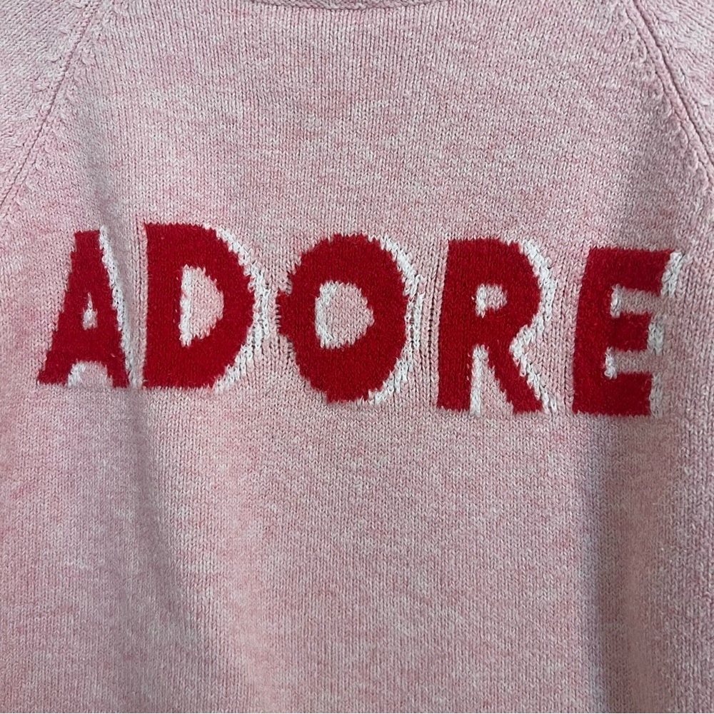Adore Pink Sweater old navy girly chic boxy pullover soft girl aesthetic - Picture 6 of 9